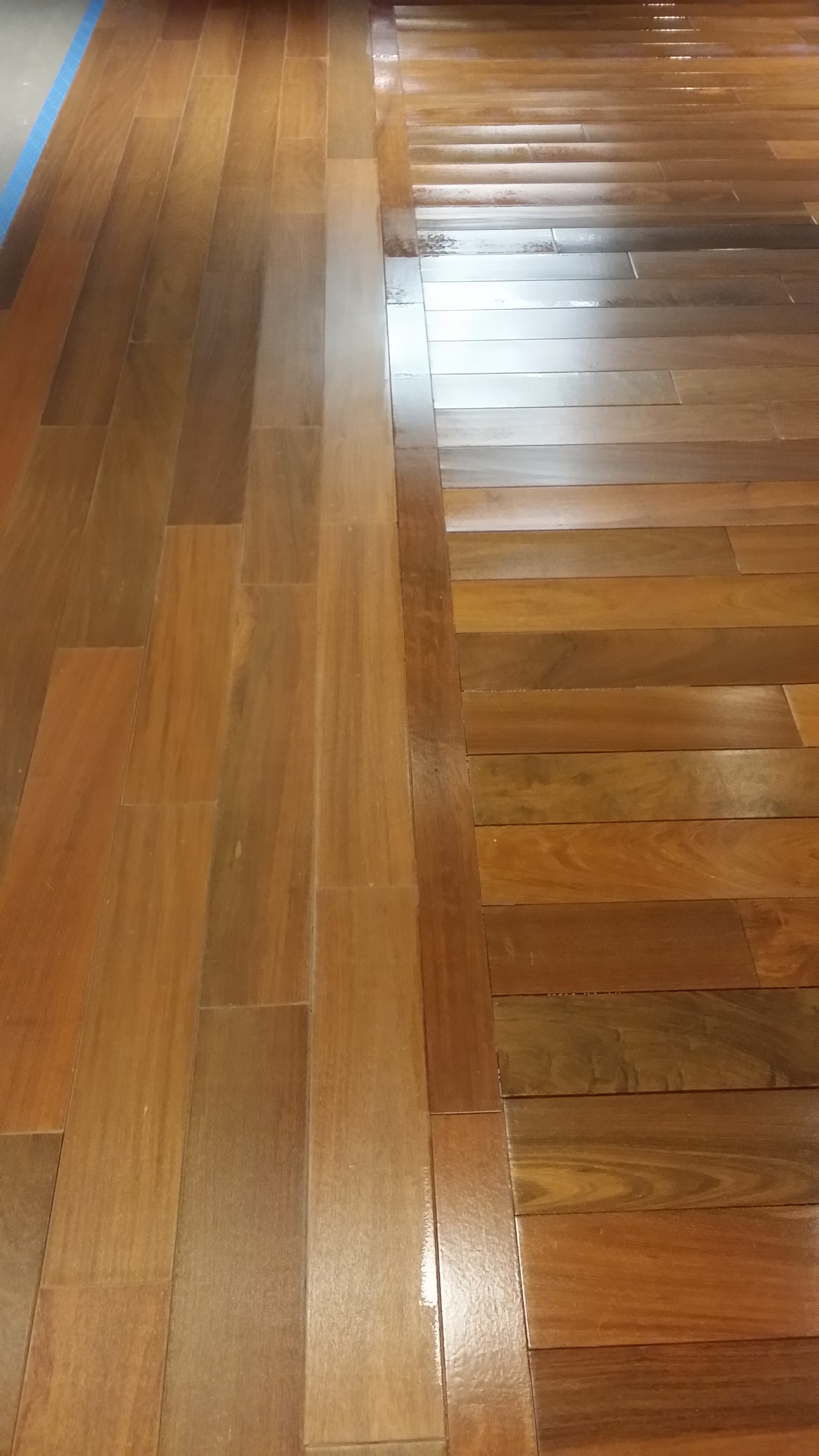 Kraft Heinz wood surfaces after SX Satin Clear coating