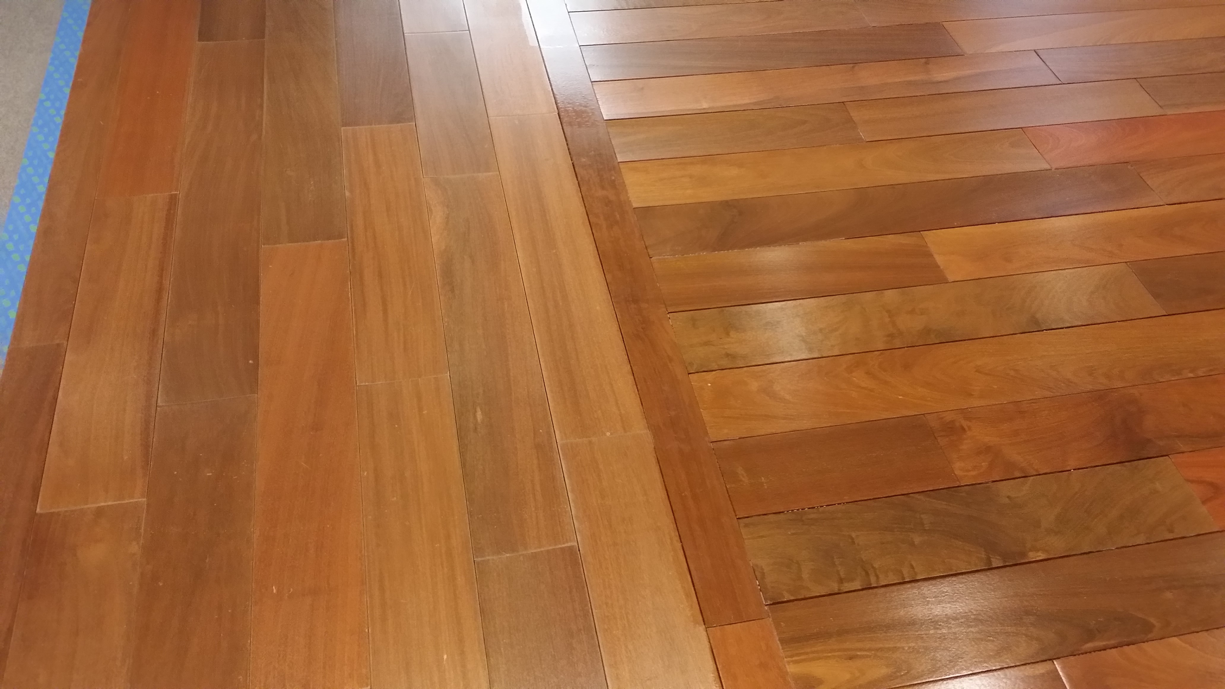 Kraft Heinz wood surfaces before coating