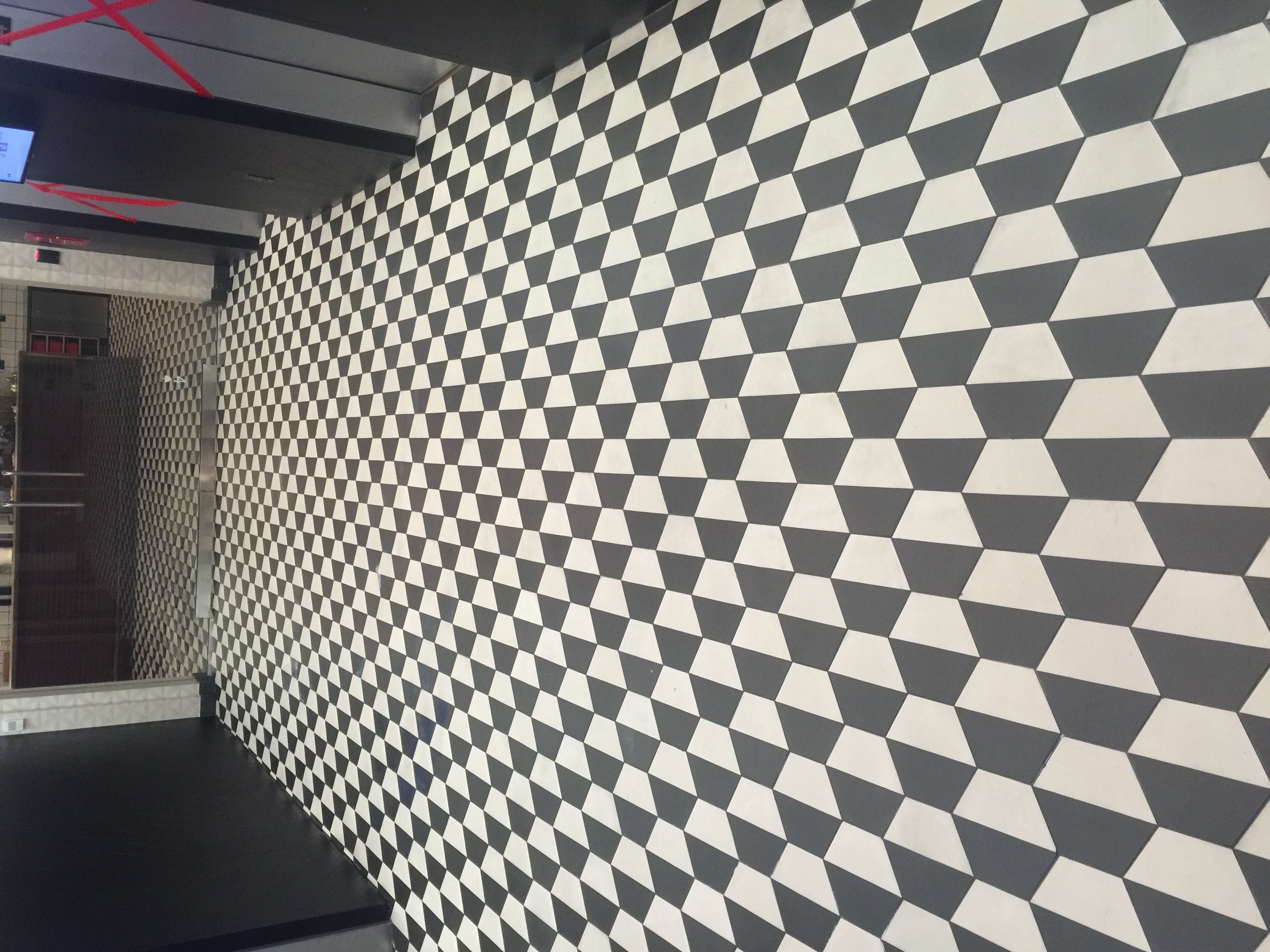 Office complex concrete tile coated with SX Matte