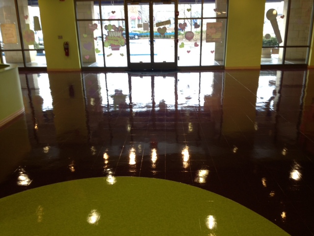 Sweet and Sassy retail VCT floor coating