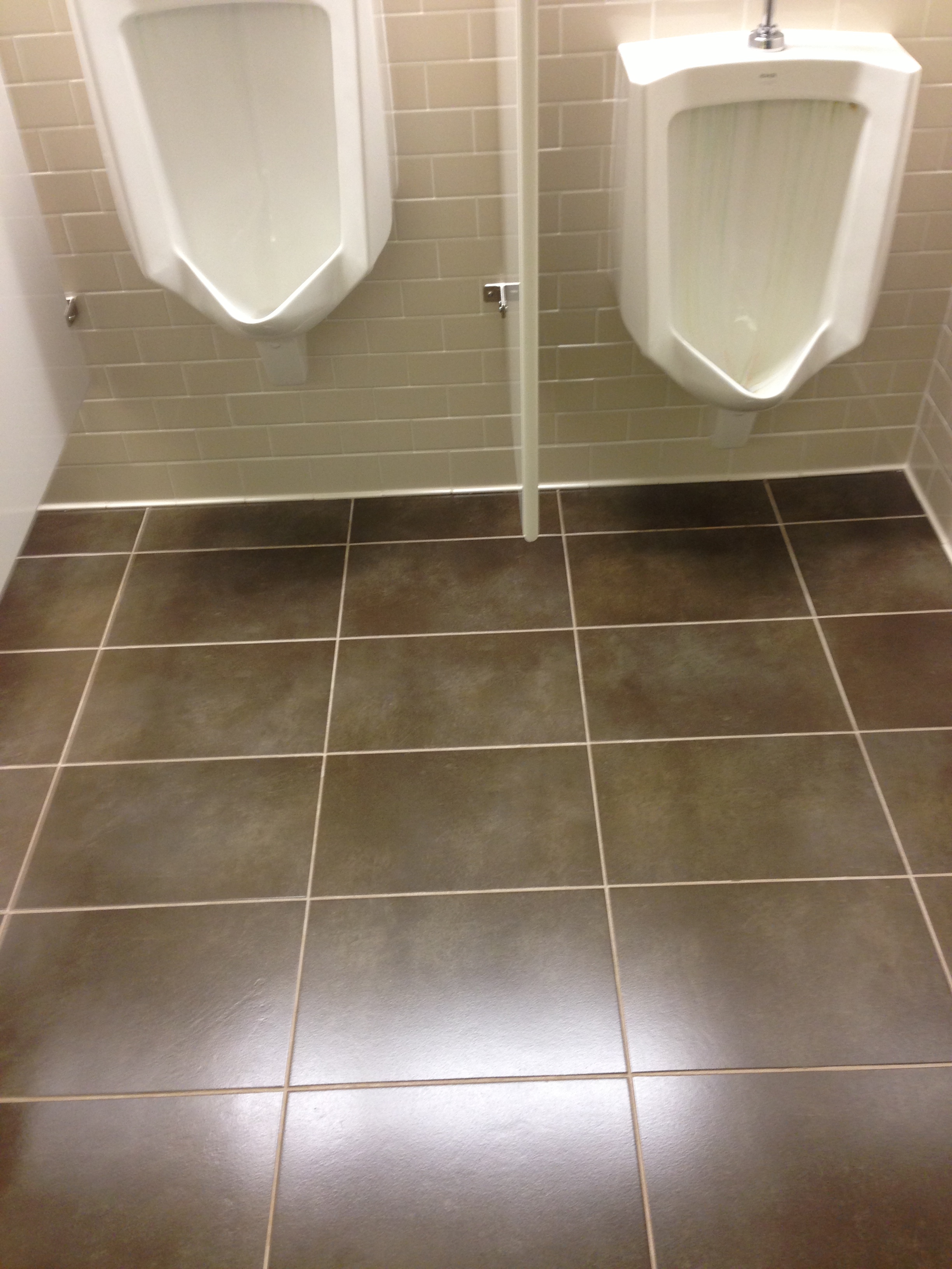 T. Rowe Price HQ VCT flooring coated with SX Satin