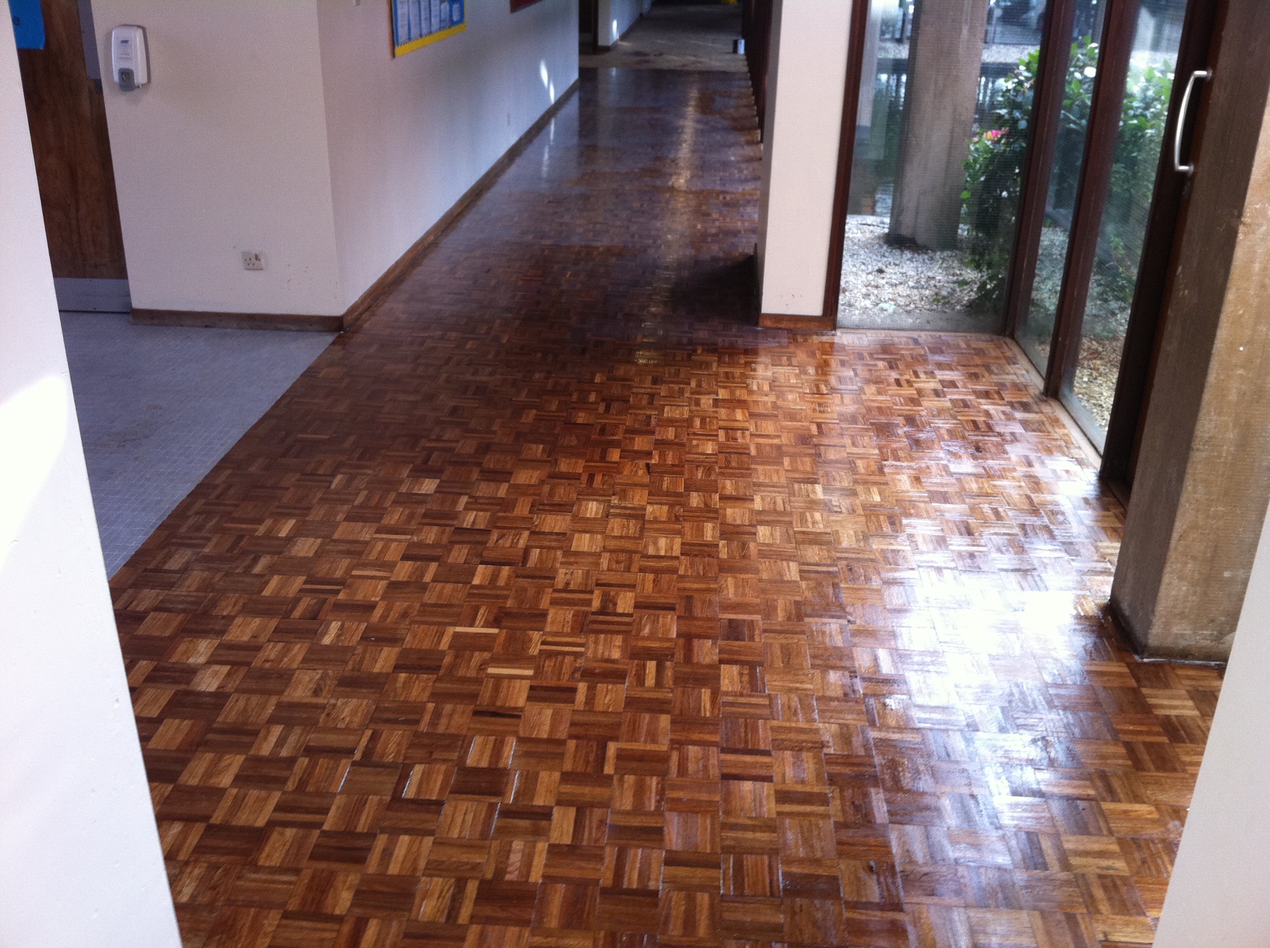 United Kingdom high school wood Parka flooring coating