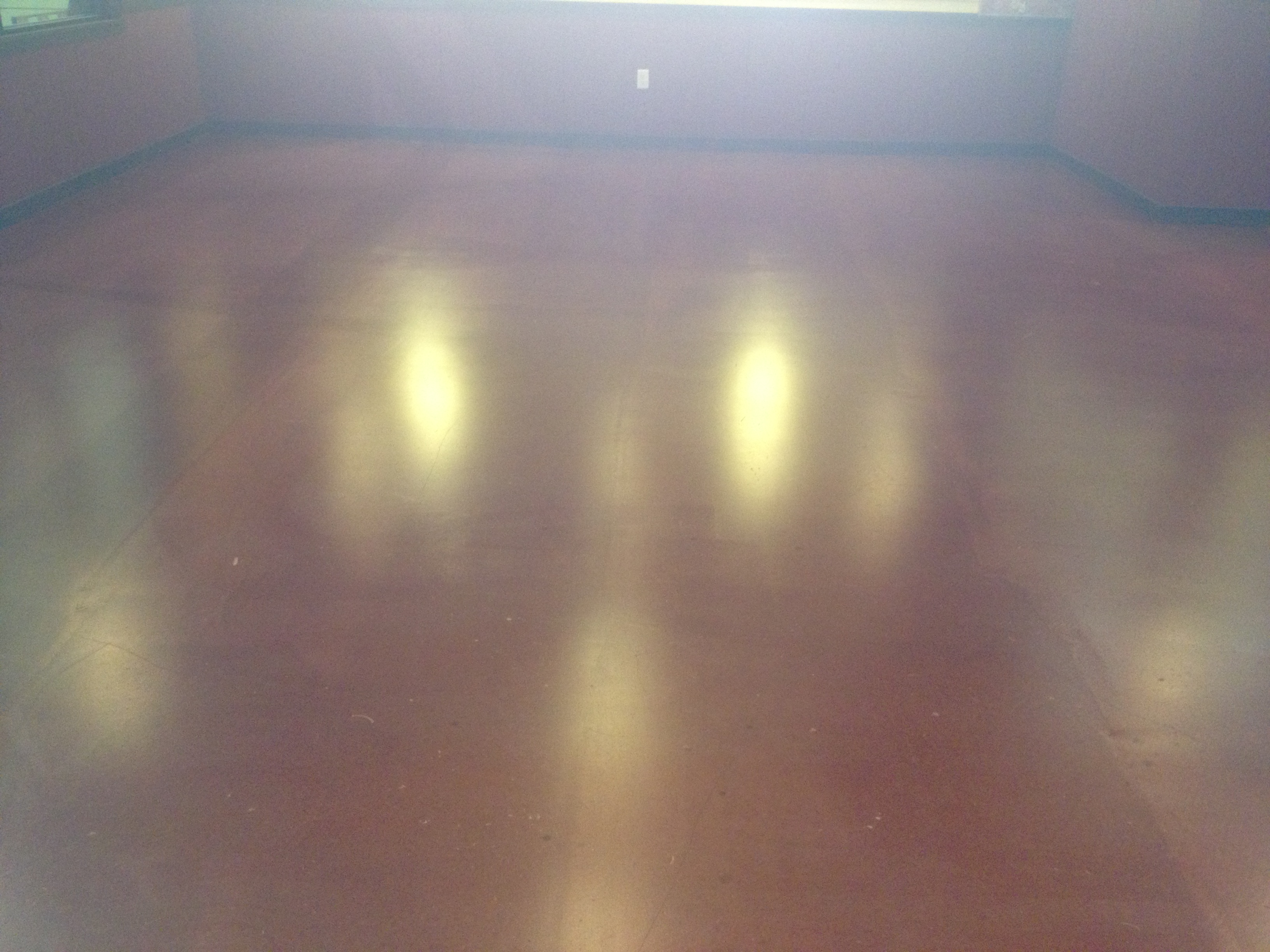 Voodoo BBQ restaurant concrete floor coating
